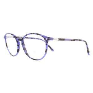 Tom Ford Glasögon Bågar FT5617-B 056 Blå Havanna Herr