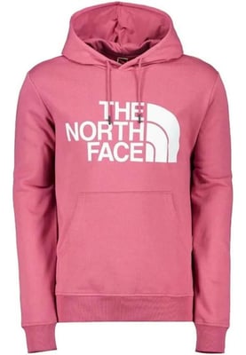 The North Face Standard Mens Hoodie in Red Violet