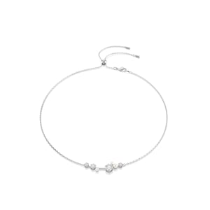 Swarovski 'Constella Bars' Dames Basis Metaal Ketting - Zilver 5705626