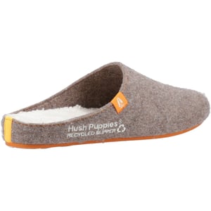 Hush Puppies The Good 90% återvunnen RPET Polyester Bruna tofflor för män