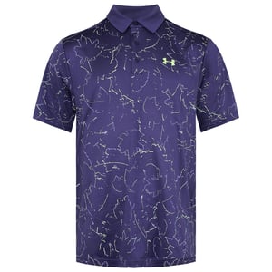 Under Armour Playoff 2.0 Lila pikétröja för herrar