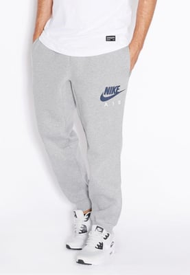 Nike Air AW77 Mens Fleece Joggers Grey