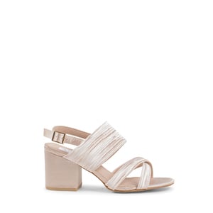 19V69 Italia Womens Slingback Sandal Beige V31 BEIGE