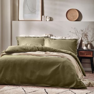 Yard Waffle Textured Duvet Cover Set