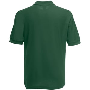 Fruit of the Loom Kinder/Kids Piqué Poloshirt met Korte Mouwen (Bottle Groen)