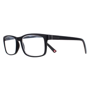 Montana Rectangle Unisex Black Glasses