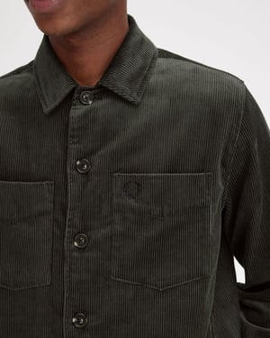 Fred Perry Herr Cordtärkt Overshirt