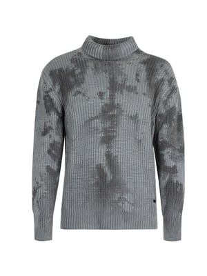 Takeshy Kurosawa Pullover Dolcevita Herr Grå