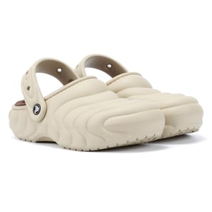 Crocs Classic gevoerde Overpuff damesklompen beige
