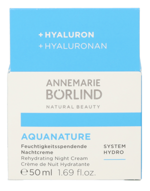 Annemarie Borlind Aquanature Rehydrating Night Cream50 ml.