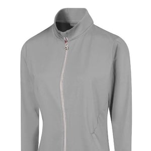 Island Green Womens/Ladies Essential Golf Jacket (Grey)
