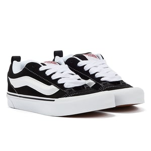 Vans knu skool | black / true whit lage sneakers unisex