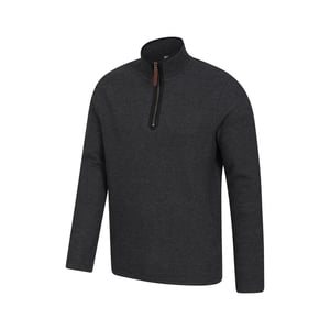 Mountain Warehouse Heren Beta Contrast Ritssluiting (Houtskool)