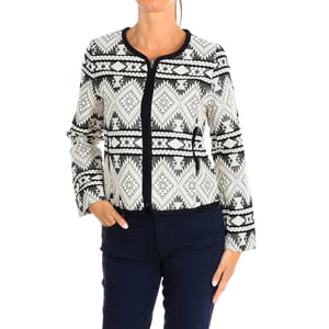 Long sleeve mid-season jacket 9004 woman