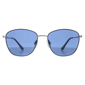 Smarty Square Unisex Blue Matte Silver Blue X1113