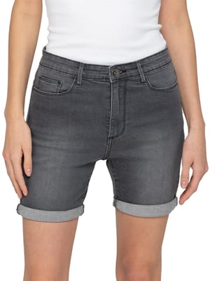 Enzo | Dames Skinny Denim Shorts