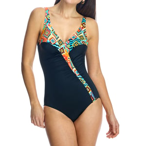 V-neck swimsuit W240971 woman