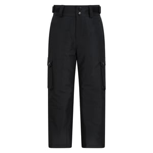 Mountain Warehouse Skibroek voor kinderen/Kinderen Titan Cargo (Zwart)