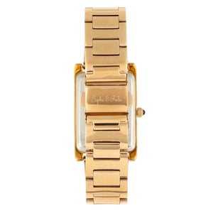 Sophie and Freda Wilmington Bracelet Watch w/Swarovski Crystals