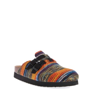 Women's Rocket Dog Abelplus Stripe Clog Slippers in multi colour