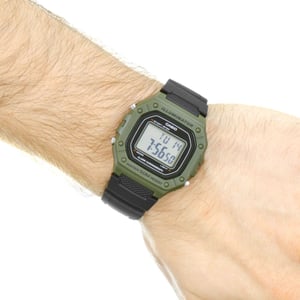 Casio Casio Collection Men's Black Watch W-218H-3AVEF