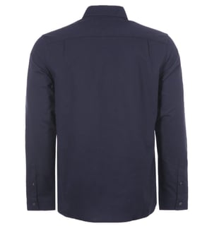 Men's Fred Perry Brushed Oxford Shirt in Navy
