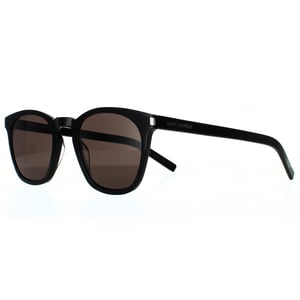 Saint Laurent zonnebril SL 28 Slim 001 Zwart grijs