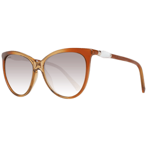 Swarovski Cat Eye Dames lichtbruine transparante bruine gradiënt zonnebril
