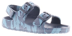 Chatterbox Younger Boys Sandals Sliders Spencer Navy Dual Size