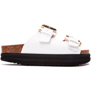 V.gan Vegan Plum Footbed Tortoiseshell Sandals