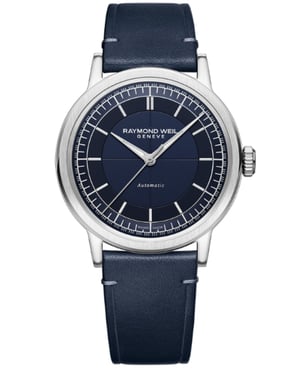 Raymond Weil Millesime Men's Blue Watch 2925-STC-50001