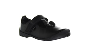 Kickers Bridie Flutter T-Bar Barn Svarta Skor