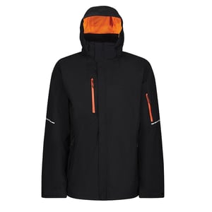 Regatta Mens X-Pro Exosphere II Softshell Jacka (Svart/Magma Orange)