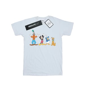 Disney Mens Mickey Mouse Friends T-Shirt (White)