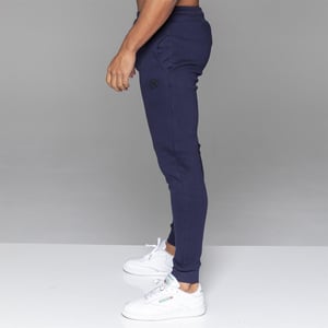 MYT heren slim fit joggingbroek marineblauw
