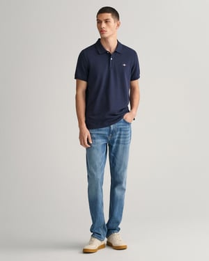 Gant Regular Shield Pique Polo Shirt