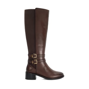 Dune Ladies Tatter - Leather Knee High Riding Boots