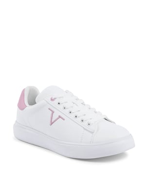 V Italia Womens Sneaker SNK 004 W White Pink