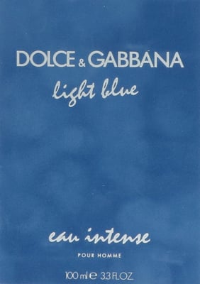 Dolce & Gabbana Light Blue Eau Intense Pour Homme Eau de Parfum 100ml