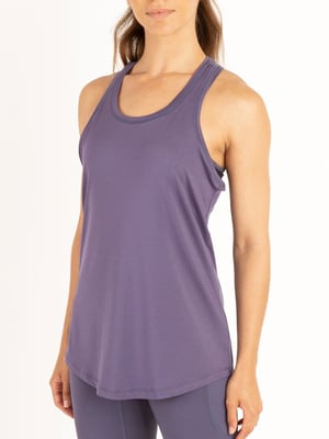 Luke 1977 Womens Row Gym Vest in Purple