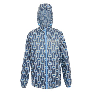 Regatta Womens/Ladies Orla Kiely Tall Flowers Packaway Summer Jacket (Navy)