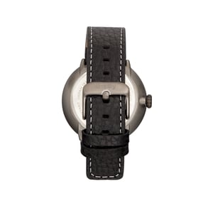 Vereenvoudig het 7100 horloge met leren bandje met datum