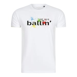 Ballin Est. 2013 Paint splatter tee