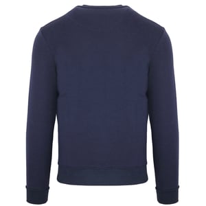 Aquascutum Aldis Brösttryck Mörkblå Tröja