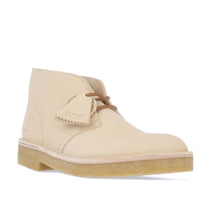 Men's Clarks Originals Desert Boot 221 Leather Boots in Natural