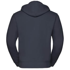 Russell Mens Authentic Full Zip Hooded Sweatshirt / Hoodie (Convoy Grey)