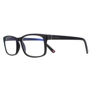 Montana Rectangular Unisex Matte Black Glasses