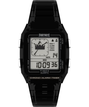 Timex Lca X Fortnite Heren Zwarte Horloge TW2W96500