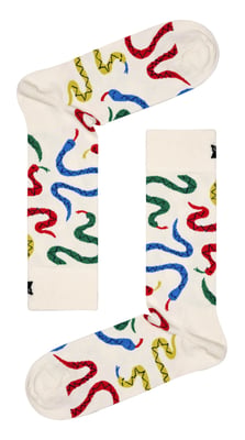 Happy Socks - Novelty Snakes Design Socks | Great Gift - Snakes