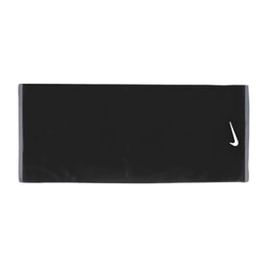 Nike Fundamentele handdoek (Zwart/Wit)